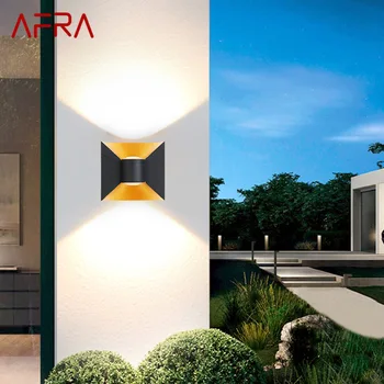 AFRA Современный светильник Роскошный настенный светильник IP65 Водонепроницаемый, подходит для помещений и дворов