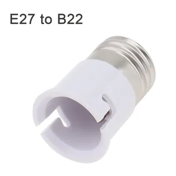 E27 - B22 Винт с адаптером для розетки B22 для светодиодных ламп / ламп накаливания / КЛЛ