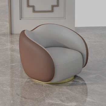 Реклайнер Кожаные стулья для гостиной Диван Одиночный туалетный столик Дизайнерские стулья для гостиной Спальня Cadeira Gamer Театральная мебель