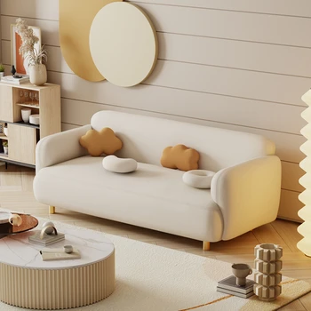 Роскошный диван для гостиной Одноместный модульный технологический спальный диван Nordic Sofas Cloud Salas Y Sofas Muebles Мебель для спальни