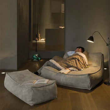 Скандинавский односпальный диван татами, кресло для отдыха в американском стиле, диван для отдыха, небольшой семейный диван-мешок, ленивый диван